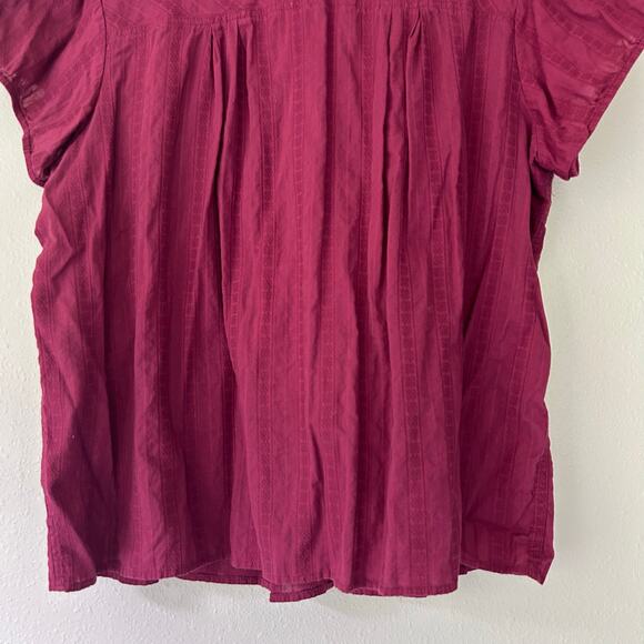 Vintage Route 66 short sleeve babydoll peplum empire waist boho Y2K Retro 3X - Picture 10 of 13